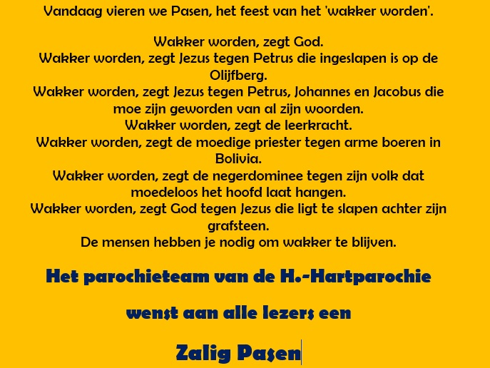 Tekst pasen
